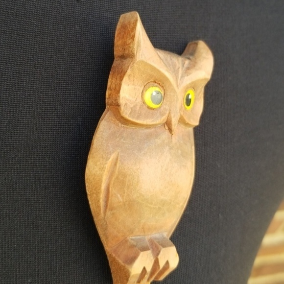 Vintage owl brooch‎ - Picture 2 of 4
